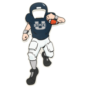 U-State Football Player Magnet